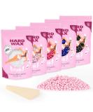 Wax Beads BOYUJK Professional 500g Hard Wax Beads for Full Body Facial and Legs Painless Gentle Hair Removal Wax Beads for Women and Men (5 packs of 100g Multi-colour) - Buy Online on GoSupps.com