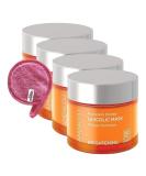 Andalou Naturals Pumpkin Honey Face Mask 1.7 Oz | Brightening Exfoliating Gluten Free Mask with Vitamin C & Moofin Cleansing Cloths - Shop Now - Buy Online on GoSupps.com