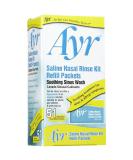 Ayr Saline Nasal Rinse Kit Refill - 51 Packets (BFA Free) - For Effective Sinus Relief - Buy Online on GoSupps.com