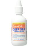 Deep Sea Saline Nasal Spray 1.5 oz - Pack of 4 Bottles - Moisturizing Spray by Major Pharmaceuticals - Buy Online on GoSupps.com