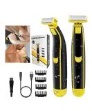 2024 Wet & Dry Electric Shaver - Rechargeable Waterproof Razor for Men & Women | Best Facial & Body Hair Trimmer - Buy Online on GoSupps.com