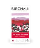 Birchall Red Berry & Flower Tea Gift | Caffeine-Free | Vegan-Friendly | 15 Prism Tea Bags | Pack of 1 - Buy Online on GoSupps.com