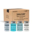 Terra Pure White Tea & Coconut Toiletries Set - 80 Piece Travel Amenities for Hotels Airbnb & Rentals | Hotel Shampoo Conditioner Body Wash & Lotion - Buy Online on GoSupps.com