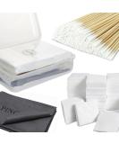 Gun Cleaning Supplies Combo Pack with Silicon Cloth, Patches, and Swabs in Storage Case - Rifle Handgun Cleaner Kit 9mm - Buy Online on GoSupps.com