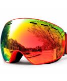 Shop Sposune OTG Ski Goggles - Anti-Fog Spherical Dual Lens UV400 Protection for Men & Youth Snowboard & Snowmobile Eyewear - Buy Online on GoSupps.com