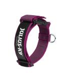 Julius-K9 100HA-K-PN-2015 Color & Gray K9 neck band with a handle safety closure and logo 40 mm*38-53 cm adjustable pink gray with a handle 40 mm (38-53 cm) pink gray - Buy Online on GoSupps.com