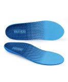 Plantar Fasciitis Insoles | Arch Supports for Flat Feet & High Arch Pain Relief - Men's 4-4.5 Women's 6-6.5 - Buy Online on GoSupps.com