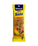 Vitakraft Crunch Sticks Apricot & Cherry Flavor Bird Treat for Conures Apple & Orange - Buy Online on GoSupps.com