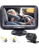 Rohent Baby Car Camera HD 1080P Baby Car Mirror 5 Mins Easy Installation Crystal Night Vision Infant Travel Safety Kit N06 - Buy Online on GoSupps.com