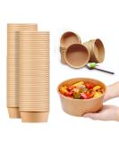 TOPtoper 30 Oz Large Paper Bowls - 80 Pcs Disposable Soup Bowls for Hot/Cold Food - Plastic-Free Party Supplies - Buy Online on GoSupps.com