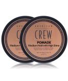 Men's Hair Pomade by American Crew, Medium Hold with High Shine, 3 Oz (Pack of 2) - Buy Online on GoSupps.com