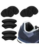 WLLHYF Heel Grips Liner Cushions - 4 Pairs, Black - Prevent Skin Rubbing and Blisters, Improve Shoe Fit - Ideal for High Heels and Sports Shoes - Buy Online on GoSupps.com