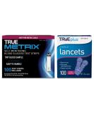 100ct TRUE METRIX® NFRS Test Strips + 100ct TRUEplus® 30g Lancets 200 Piece Set - Buy Online on GoSupps.com