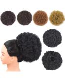 Afro Puff Drawstring Ponytail Extension Short Synthetic Afro Kinky Curly Puff Ponytail for Natural Hair Clip On Kinky Drawstring Curly Ponytail Bun Hairpieces (X-Large 1B#) X-Large 1B# - Buy Online on GoSupps.com