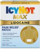 Icy Hot Lidocaine Patch Plus Menthol 5 ea - Pack of 3 | Fast Pain Relief - Buy Online on GoSupps.com