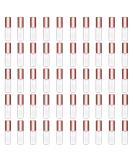 Mydio 50 Pack 1.2ML Clear Mini Lip Gloss Tubes with Rose Gold Lid - Empty Lip Balm Containers for Lipstick - Buy Online on GoSupps.com