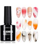 TOMICCA Clear Blooming Gel Nail Polish - Soak Off UV LED Blossom Gel for Watercolor Effect and Marble Nail Art Design - Buy Online on GoSupps.com