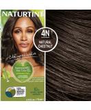Naturtint Permanent Hair Color 4N Natural Chestnut - 5.6 fl oz | Ammonia-Free, Long-Lasting Color - Buy Online on GoSupps.com