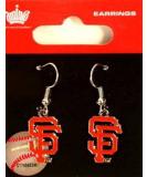 San Francisco Giants MLB Dangler Earrings - Official Team Jewelry - Buy Online on GoSupps.com