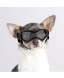 UV Protection Sunglasses for Small Dogs | Cool Black Dog Glasses | Outdoor Eye Protection for Small Breeds - Buy Online on GoSupps.com