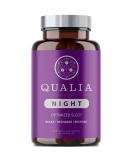 Qualia Night Sleep Aid | Sleep Supplement for Enhanced Natural Sleep for Adults | Support Deep Refreshing Sleep, Recovery, and Brain Performance (80 Count) - Buy Online on GoSupps.com