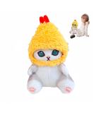 Fried Shrimp Cat Plush Doll - Soft Stuffed Animal for Fans' Birthday Gifts - Buy Online on GoSupps.com