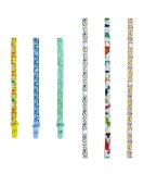 Adjustable Toy Belt Keeper & Pacifier Clip Set - 6 Portable Anti-Drop Toys for Strollers | International Shipping - Buy Online on GoSupps.com