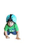 SafeheadBABY Soft Children's Helmet - Ladybird Design in Blue | Safe & Comfortable Pediatric Head Protection - Buy Online on GoSupps.com