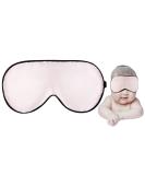 K meet Q Mulberry Silk Kids Sleep Mask - Adjustable Strap, Cute Pink Eye Mask for Newborns - X-Small (1 Pack) - Buy Online on GoSupps.com