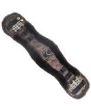 Merauno Lambwolle Konturgurt - Premium Short Dressage Belt | Anatomically Concave | Quality Merino Wool | Slip Resistant in Nature Black Brown & Anthracite - 60cm 24 Brown - Buy Online on GoSupps.com