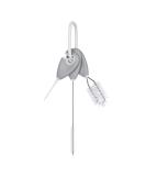 OXO Tot Straw & Sippy Cup Cleaning Set - Gray | Easy Cleaning Solution - Buy Online on GoSupps.com