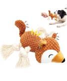 Aeitpet Dog Toys for All Breeds - Squeaky Plush Toys for Large & Small Dogs - Cuddly Dog Toys with Crinkle Paper - Buy Online on GoSupps.com