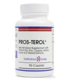 Pros-TEROL Prostate Relief 900mg Plant Sterols Pumpkin Seed Stinging Nettle Ginger Licorice Extracts 90 Caplets - Buy Online on GoSupps.com