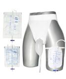 Reusable Urine Leg Bag for Men | Complete Drainage Collection System with 2 Portable Silicone Catheter Bags (1000ml & 2000ml) - Shop Internationally - Buy Online on GoSupps.com