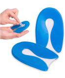 Sulpo Heel Spur Inserts - Achilles Tendon Insoles & Gel Cushions for Men Women & Children - Silicone Heel Wedge & Pillows for All Shoe Sizes 30-35 - Comfort & Support - Buy Online on GoSupps.com