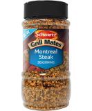 Mates Montreal Schwartz Grill Steak Seasoning 370g | Robust Savoury Seasoning Blended with Rich Ingredients | Ideal for Meat & BBQ | Sold by Essential Products - Buy Online on GoSupps.com