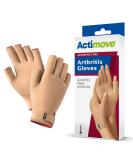Actimove Arthritis Care Gloves | Drug-Free Pain Relief for Arthritis Overuse & Repetitive Strain | Medium Beige | Left/Right Wear - Buy Online on GoSupps.com