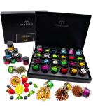 Hallingers Tea Deluxe Selection | 24 Varieties Gift Set - Vegan & Gluten-Free | Perfect for Mother's Day Father's Day & New Year's Celebrations - Buy Online on GoSupps.com