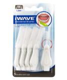 iWave Interdental Brushes Fine Size 1.3 mm White Pack of 5 Interdental Cleaning Brushes for Total Teeth Cleaning Plaque Removal Tool White 5 count (Pack of 1) - Buy Online on GoSupps.com
