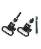 Uncle Mike's 1-Inch Loop Fore End Band Style Sling Swivels - Black - Buy Online on GoSupps.com