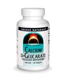 Source Naturals Calcium D-Glucarate 500mg - 60 Tablets | Cellular Detoxifier - Buy Online on GoSupps.com