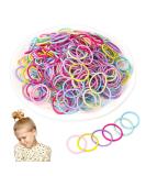 Qufiiry 320-Piece Colorful Hair Ties for Girls - 2mm Small Elastic Hair Bands & Ponytail Holders - Perfect Hair Accessories for Children - Buy Online on GoSupps.com