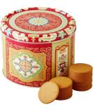 Nyakers Pepparkakor Swedish Ginger Snaps Vegan Cookies Dairy-Free Snacks Gourmet Cookies Food Gift for Christmas Thanksgiving Packed in Beautiful Tin - 26.45oz Sold by Essential Products - Buy Online on GoSupps.com