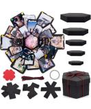 Koogel Explosion Gift Box - Handmade Surprise Photo Album for Anniversary, Birthday, Wedding - DIY Scrapbooking Accessories Included - Buy Online on GoSupps.com