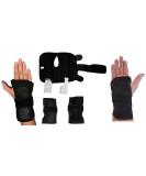 Proficient Carpal Tunnel Wrist Brace Support - Double Splint Universal Fit for Right Hand (S/M/L) - Best Relief for Pain & Discomfort - Buy Online on GoSupps.com