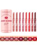 8 Colors Matte Lipstick Set - Long-lasting Moisturizing Lip Balm Makeup Kit for Women & Girls | International Shipping - Buy Online on GoSupps.com