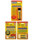 InstaCure Value 3-Pack - Original Jumbo Derma Balm & Lip Care | Ultra-Moisturizing Manuka Honey Vanilla & Eczema Relief - Buy Online on GoSupps.com