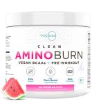 AminoBurn - Vegan Amino Acids Energy Pre Workout Drink for Women/Men (Watermelon) Sugar-Free Energy Drink Powder & Amino Acids Supplement - Natural Preworkout Energy and Fat Burner Weight Loss Drink Watermelon Rush 30 Serv… - Buy Online on GoSupps.com