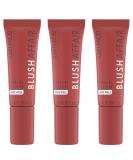 Catrice Blush Affair Liquid Blush 040 Velvet Rose - Highly Pigmented Vegan Blush | Natural Matte Finish | 3-Pack (3x10ml) - Buy Online on GoSupps.com