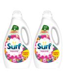 Surf Concentrated Liquid Detergent Long Lasting Fragrance and Made with Natural Essential Oil Tropical Lily or Coconut Bliss Family Pack 1.62 Litre 60 Washes (Tropical Lily Buy 2) - Buy Online on GoSupps.com